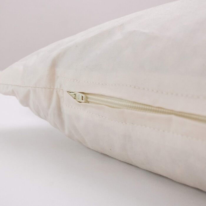 Подушка GIRAFFENLAND з органічного лушпиння спельти 40x80 см, органічний перкаль органічний наповнювач додаткова внутрішня подушка Нефарбована та невибілена Подушка для сну, подушка для голови 40x80 см плюс