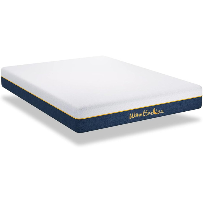 Матрац wowttrelax 140x200 двосторонній матрац жорсткість H3/H4 висота 20 см, матраци з точково-еластичним дихаючим 7-зонним холодним пінополіуретаном - 60 ночей пробного сну - H3/H4 двосторонній 140x200x20 см