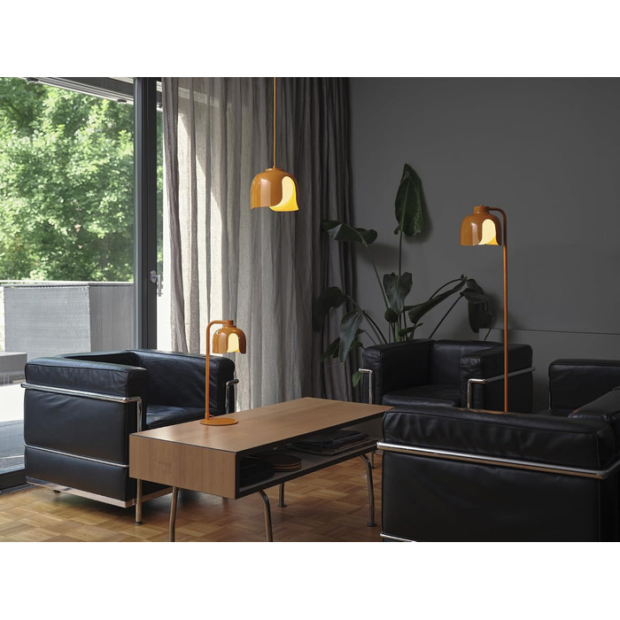 Підлоговий світильник Osram Decor Corolle E27, помаранчевий, ретро