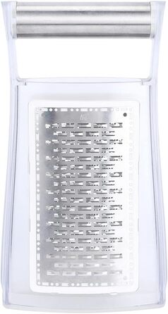 Набір терок для сиру з нержавіючої сталі Glomora з контейнером - цедра лимона для овочів, імбиру та картоплі