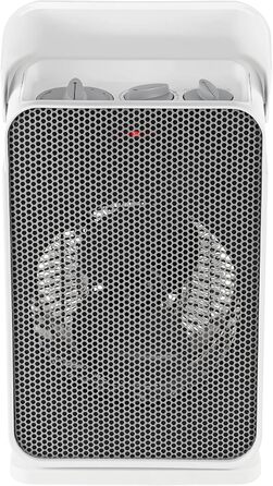 Теплова гармата Unold 86450 IP21 (Білий/Сірий) 1800 Вт, функція вентилятора, обертання 70, захист від перегріву, ручка для перенесення, таймер з автовимкненням