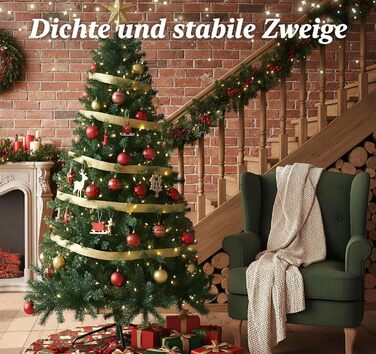 Штучна ялинка з металевою підставкою 150 см Homewit