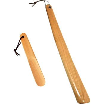 Взуття ріжок - дерев'яний ріжок для взуття ріжок для взуття з підвісною мотузкою, дерев'яний ріжок для взуття буковий ріжок для вз