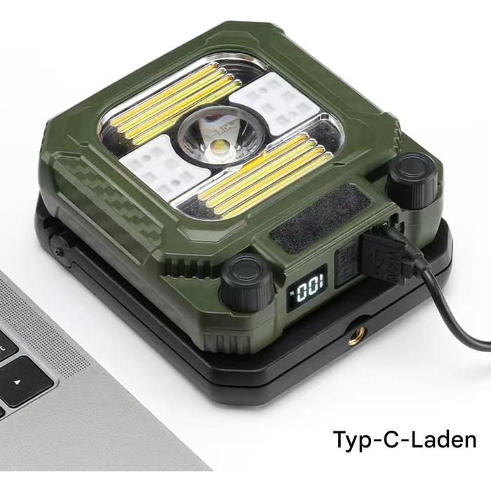 Ліхтарі для кемпінгу - Ручне акумуляторне туристичне спорядження - Портативний світлодіодний ліхтар для надзвичайних ситуацій Для походів, піших прогулянок, нічної роботи, читання, харчування, пригод на свіжому повітрі та кемпінгу