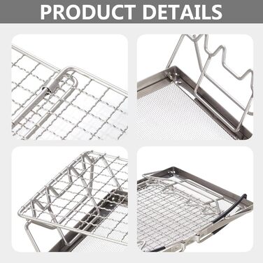 Підставка для тостера з нержавіючої сталі, складаний підігрівач хліба, кемпінг для пригод, піднос для тостера для хліба, складні сталеві грилі на замовлення, складна сітка для гриля для хліба, підставка для гриля для хліба