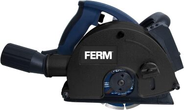 Фрезерний верстат FERM WSM1009 Wall Groove (1700 Вт, 2 алмазних диски 125 мм, лазерний направляючий, адаптер для видалення пилу, футляр)