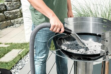 Пилосос для прибирання золи та сухого сміття Krcher AD 2 ідеально підходить для чищення камінів та пелетних печей (з фільтром для