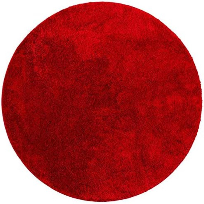 Килим Palace Shaggy Shaggy Burgundy Round в 7 розмірах 200 см Круглий