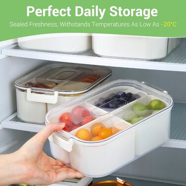 Розкішна коробка для снеків із 6 відділеннями, набір із 2 мисок для снеків для дітей, тарілки для снеків з кришками, багаторазова портативна коробка для снеків, горіхів, фруктів, спецій, подорожей, вечірок, пікніків, можна мити в посудомийній машині, біли