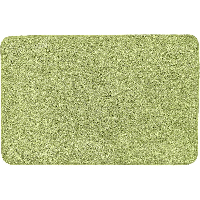 Килимок для ванної кольору ківі, поліестер, 70x120x3 см, 4004478264663 120 см (прямокутний) кольору ківі, 70 шт., 120