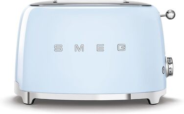 Тостер Smeg, 2 скибочки, 50-ті, синій