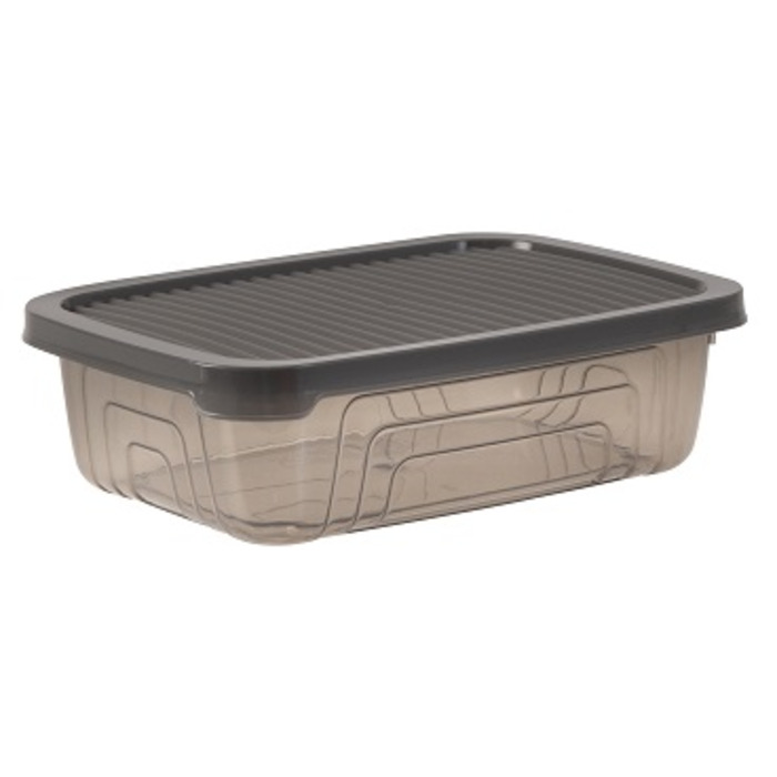 Контейнер Herevin Prime Bowl Grey, міні-бокс, 0,350 л, сірий