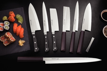 Ніж для суші Tramontina Sushi Gold Nakiri, 178 мм (6743995)