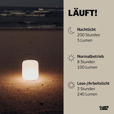 Лампа для кемпінгу I Гнучка вулична лампа для підвішування, встановлення та монтажу I Світильник для кемпінгу з регульованою яскравістю I Акумуляторна I Балконна лампа, кемпінгова лампа, настільна лампа, прямокутна, кольору мохово-зеленого