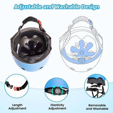 Дитячий шолом для 3-8 років хлопчики дівчатка, малюк велосипедний шолом мікро самокат шолом дитячий велосипедний шолом дитячі вело