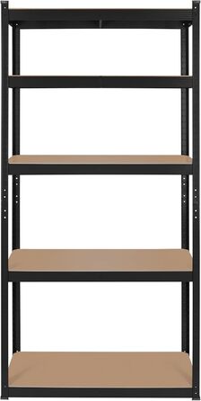 Металевий журнал Rebel Regal 180x90x40 чорний RB-1251B