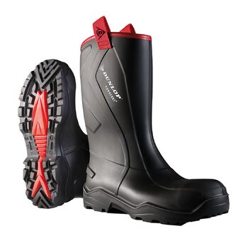 Чоботи захисні DUNLOP Rugged, розмір 43 EU, чорні