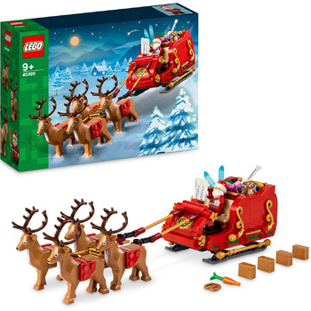 Конструктор LEGO Santa’s Sleigh Set 40499, 343 деталі, сани Санта-Клауса