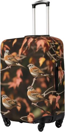 Чохол для валізи Sparrow, міцний захист, підходить для багажу розміром 45,7 - 81,3 см, малий, Чорний