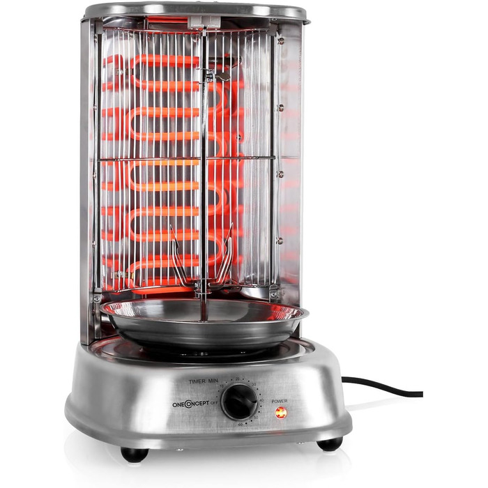 Гриль для шашлику, гриль для курки, гірогриль, вертикальний гриль, обертовий гриль з обертовим вертелом, електричний / настільний