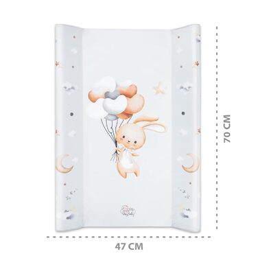 Пеленальний килимок 70 х 47 см - суцільний пеленальний килимок клин пеленальний столик миється пеленальний килимок кролик мотив кр