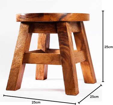 Дитячий стілець, табурет, дитячий стілець з масиву дерева з тваринним мотивом сови, висота сидіння 25 см для нашої дитячої групи с