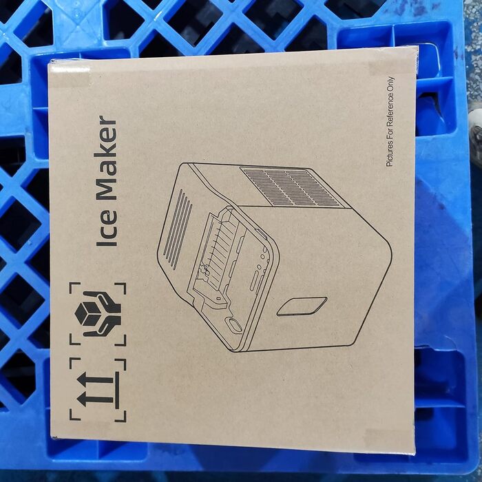 Машина для приготування кубиків льоду CONOPU, 9 кубиків льоду з порожнистим конусом, готових всього за 9 хвилин, машина для приготування кубиків льоду маленька 12 кг/24 години, 2 розміри кубиків льоду, льодогенератор з функцією самоочищення, льодогенерато