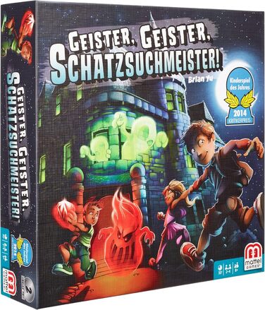 Привиди, привиди, мисливці за скарбами, настільна гра, настільна гра для дітей від 8 років, 2554 -