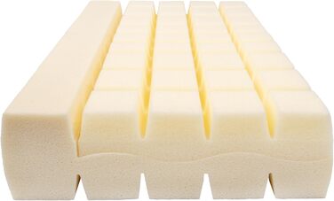 Подушка для шиї Traumschloss Premium Plus - Подушка для голови виготовлена з високоякісної в&39язкопружної піни RG85 для оптимального розслаблення шиї з екологічно чистим чохлом - Можна прати та гігієнічна - 30x60 см - Висота 10 см