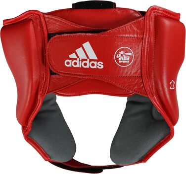 Боксерський шолом Adidas AIBA M червоного кольору
