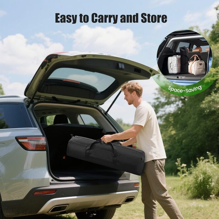 Універсальний автомобільний намет для будь-якого транспортного засобу, автомобільний тент, кемпінговий намет, тент для великого позашляховика, універсальний сонцезахисний намет для будинків на колесах та автомобілів