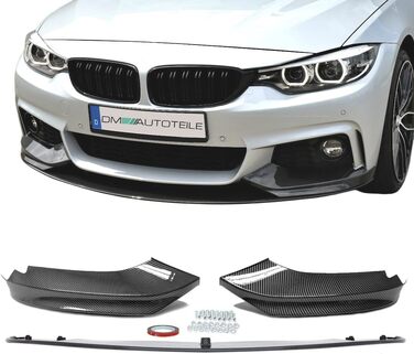 Передній спойлер Sport Performance Carbon Gloss Сумісний з пакетом BMW 4 Series F32 F33 F36 M, 2-1549