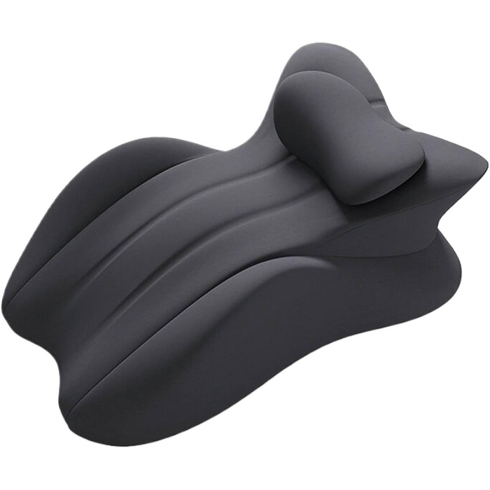 Пара подушок для стегон, пара багатофункціональних подушок для підняття стегон, подушки для сідниць для пар, комфортні клиноподібні подушки з піни з ефектом пам&39яті в кількох положеннях, забезпечують підтримку талії та шиї (темно-сірий)