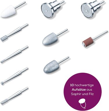 Манікюрно-педикюрна станція Beurer MP 100 (41 елемент)