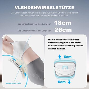 Ергономічне офісне крісло ACMELIFE, стілець для роботи зі складними підлокітниками, комп&39ютерне крісло, комп&39ютерне крісло з регульованим підголівником та поперековою опорою, крісло керівника, регульована висота, функція гойдання, до 150 кг, сірий