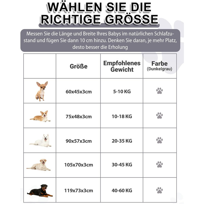 Водонепроникний килимок для собак на вулиці - 90x57 см, ліжко для собак середнього розміру зі штучної шкіри, легко чиститься, портативна подушка для собак, що економить місце, матрац для собак, який можна прати, для використання в приміщенні та подорожей,