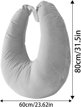 Подушка підлокітника, м&39яка U-подібна подушка для читання, ергономічна підставка для дивана, плюшевий дизайн з тканини, в&39язана гачком подушка, ліжко для роботи, в&39язання гачком, дорослих, дітей, перегляду телевізора