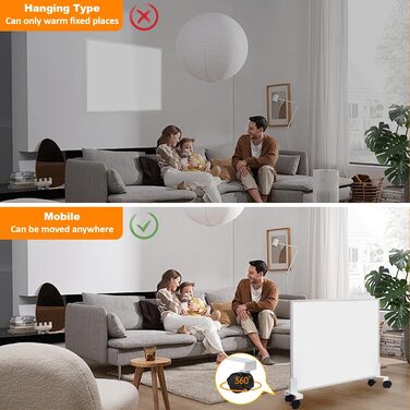 Ніжки для інфрачервоних обігрівачів, кронштейн для інфрачервоного обігрівача з роликом. Підходить для різних марок та моделей.