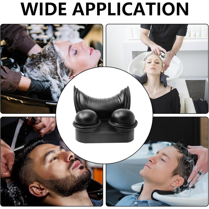 Подушка для шиї в салоні, умивальник для волосся, чаша для шампуню, підтримка шиї, U-подібна подушка для підтримки шиї для перукаря, зручна стійка до подряпин подушка для підтримки шиї