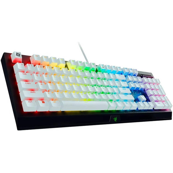 Зелений перемикач) - механічна ігрова клавіатура (клацання механічних перемикачів, подвійні ABS-клавіші, медіа-клавіші, підставка