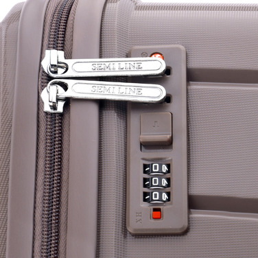 Валіза Semi Line 24' (M) Brown (T5768-2)