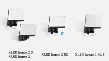 Світлодіодний прожектор Steinel XLED Home 2 XL S, 2124 лм, датчик руху 180, 19,3 Вт, повністю поворотний, теплий білий (3000 K), для зовнішнього використання, білий