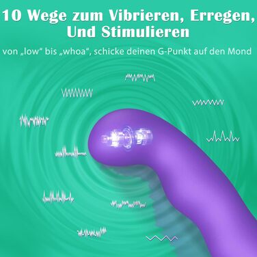 Вібрація для жінок, набори вібраторів для точки G для пар, тихі, маленькі міні-вібратори з фалоімітаторами, стимулятор клітора з 10 режимами вібрації, секс-іграшка для жінок, екстремальне соло, вібратор-масажер, секс-іграшки DE