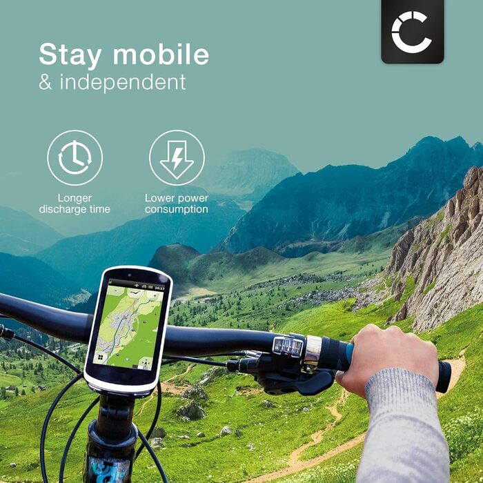 Акумуляторна навігаційна система, сумісна з Garmin Edge 520, Edge 820, Edge 500 (600 мАг, 3,7 В) набір інструментів, 17-дюймова заміна 361-0043-00 361-0043-01