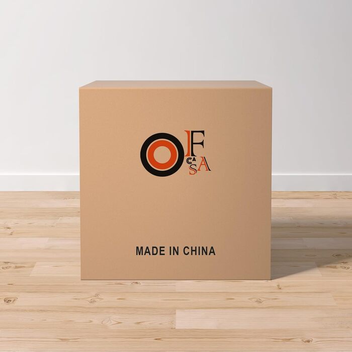 Аерофритюрниця OFCASA XL 3.8 л 1450 Вт, фритюрниця з гарячим повітрям, таймер на 30 хвилин і контроль температури 80-200C, фритюрниця без олії з подвійною ручкою Contro, кошик з антипригарним покриттям, безмасляна фритюрниця для чіпсів, чорна подвійна кно