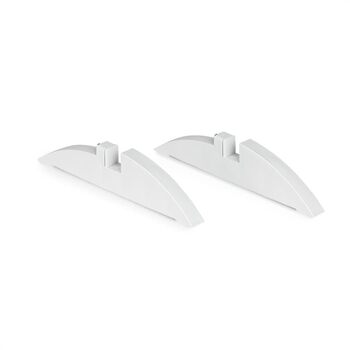 Ніжки Klarstein Wonderwall для інфрачервоного обігрівача Wonderwall - пластик, 2 шт., аксесуари, сіро-сріблясті