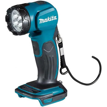 Світлодіодний акумуляторний ручний світильник Makita DML815 14,4 В-18 В (без батареї та зарядного пристрою), 160 люмен, головка світильника повертається на 170