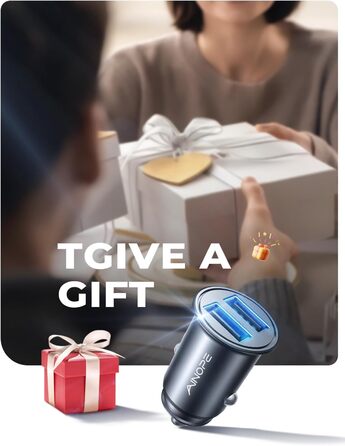 Автомобільний зарядний пристрій 4.8A 12v USB адаптер прикурювач USB супер міні швидкий зарядний пристрій металевий автомобільний з