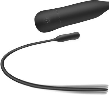 Гнучкий уретральний вібратор BDSMYEE для чоловіків, 355 мм, силіконовий, 10 режимів вібрації, стимуляція простати та уретри