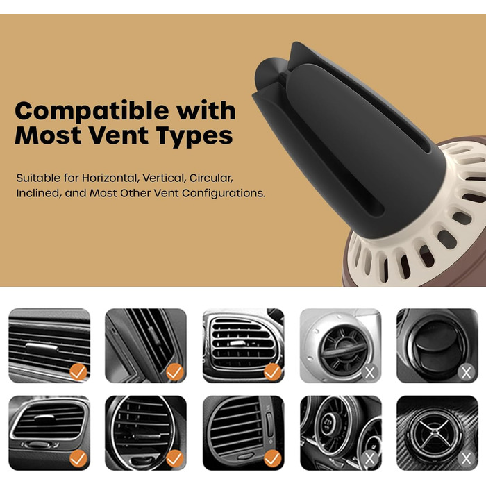 Автомобільний ароматизатор інтер'єру Cute Pilot Duck, вентиляційний отвір для ароматизації автомобіля, що обертається пропелер Авт